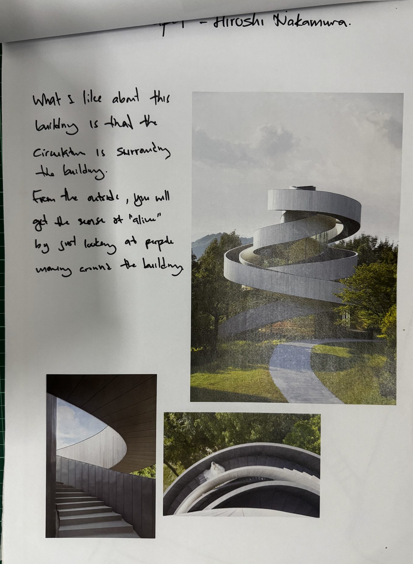 Sketch 2 — Hiroshi Nakamura reference