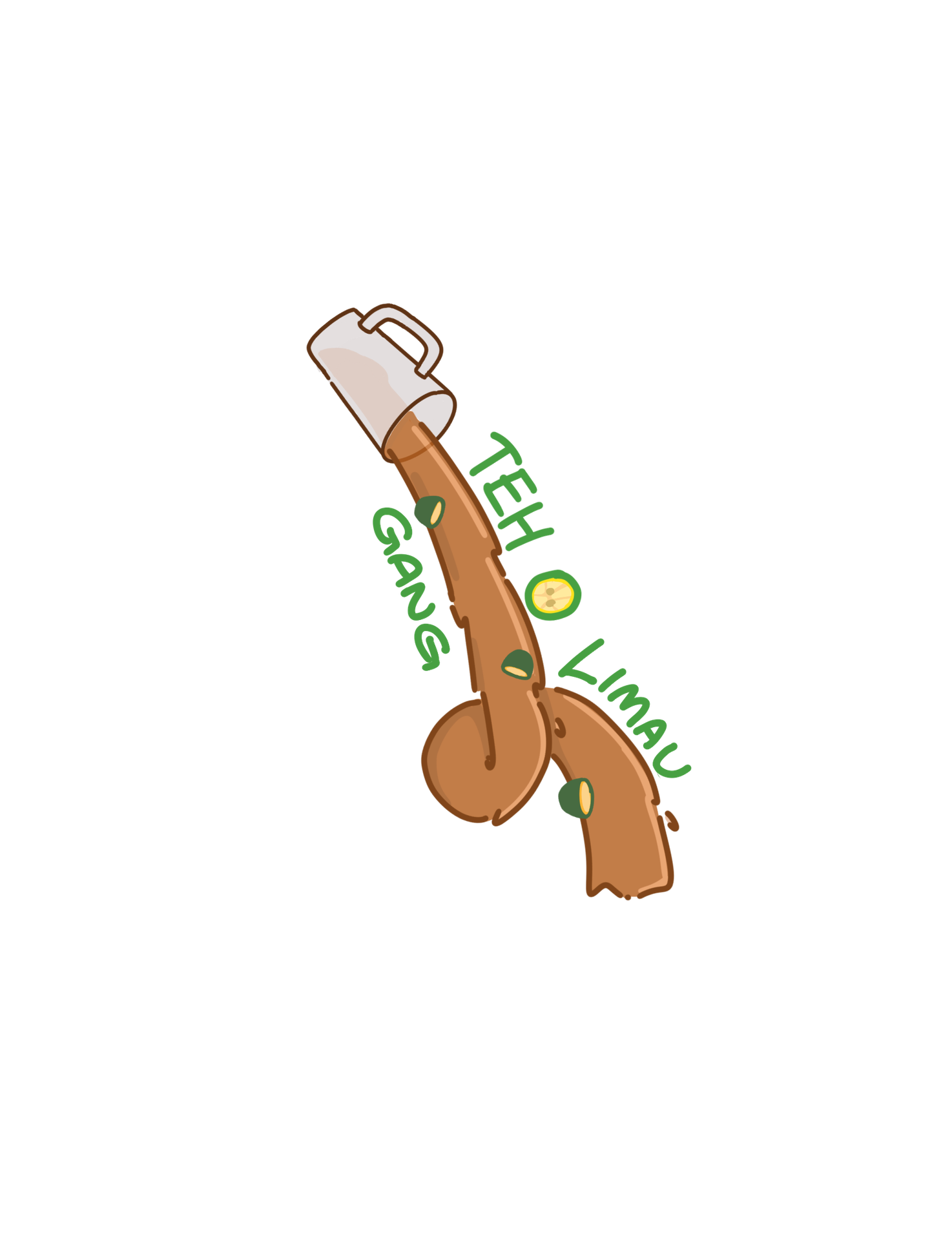 Teh O Limau Gang card