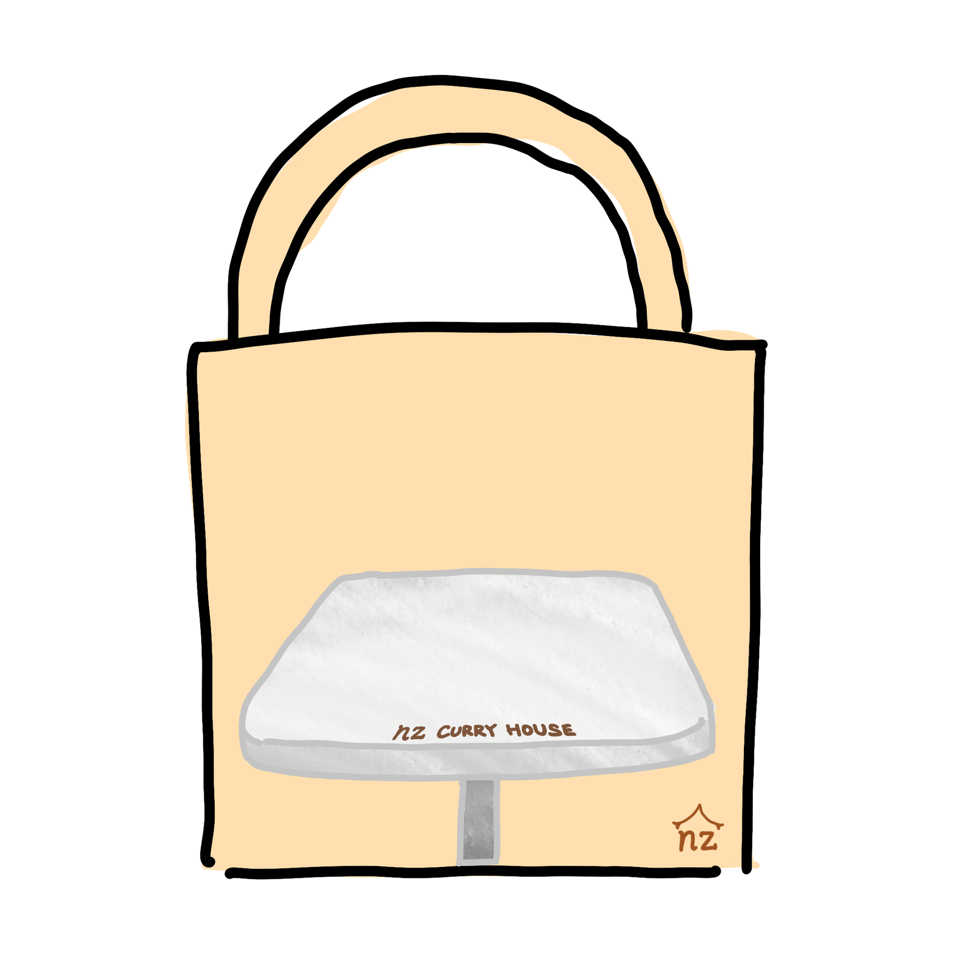 NZ Curry tote bag