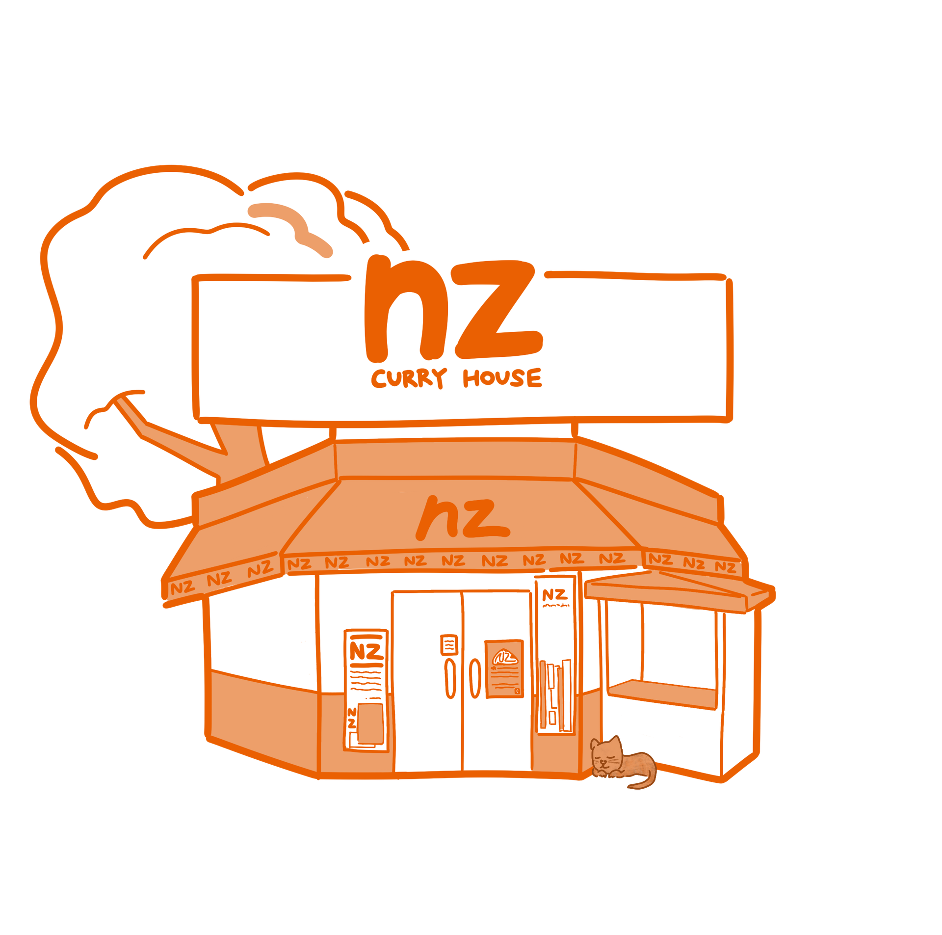 NZ Curry House merch